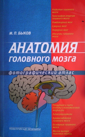 М.П. Быков. Анатомия головного мозга. Фотографический атлас