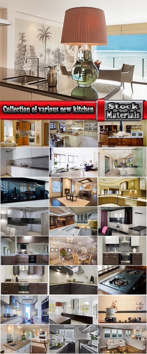 Collection of various new kitchen interior 25 HQ Jpeg