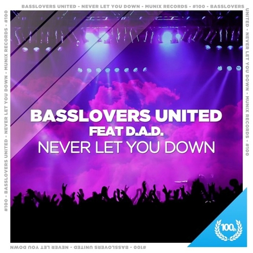 Basslovers United Ft. D.A.D - Never Let You Down (Hands Up Remix)