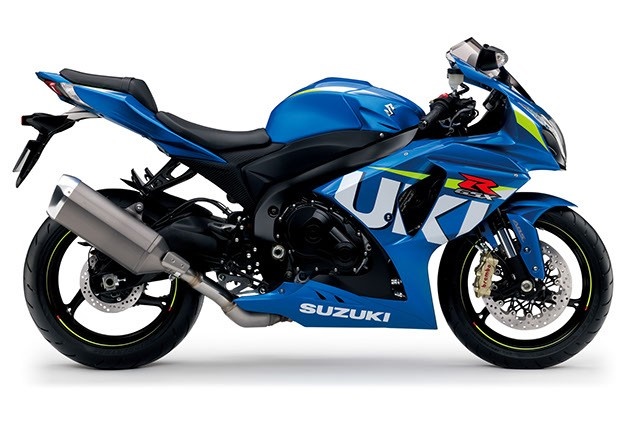Мотоциклы Suzuki GSX-R в цветах Suzuki MotoGP
