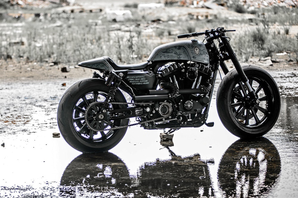 Кастом Rough Crafts Hooligan Tactics на базе Harley-Davidson Forty-Eight