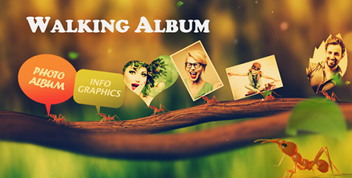 Walking Album - Project for After Effects (Videohive)