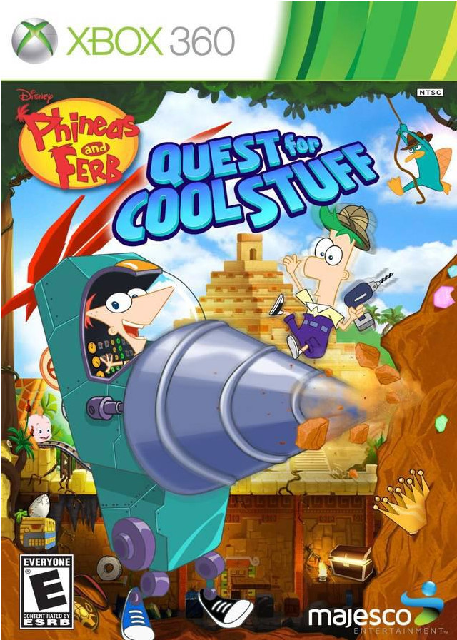 Phineas And Ferb Quest For Cool Stuff (2013) [NTSC][ENG][L] (XGD2)