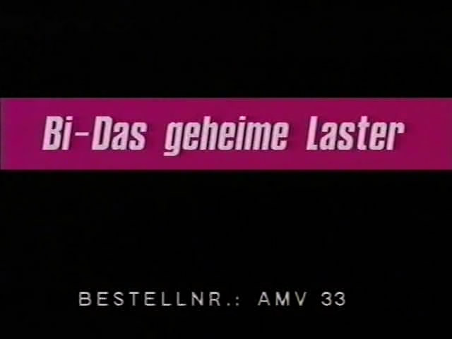 Bi - Das Geheime Laster /   (AMV production, Thomas Klonk) [1996 ., Bisexual, VHSRip]Babette,Lydia,Karin,Anita,Ralf Dorman