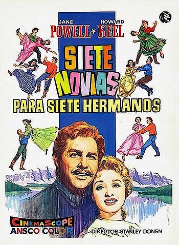 Семь невест для семи братьев / Seven Brides for Seven Brothers (1954) DVDRip