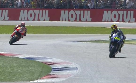 Гран При Ассена: гоночное руководство объяснило инцидент Маркеса и Росси