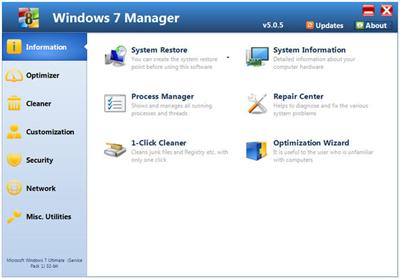 Windows 7 Manager 5.1.4