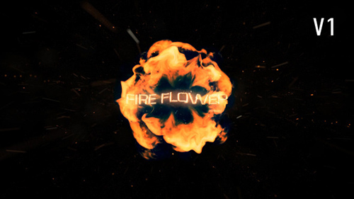 Fire Flower Logo - Project for After Effects (Videohive)