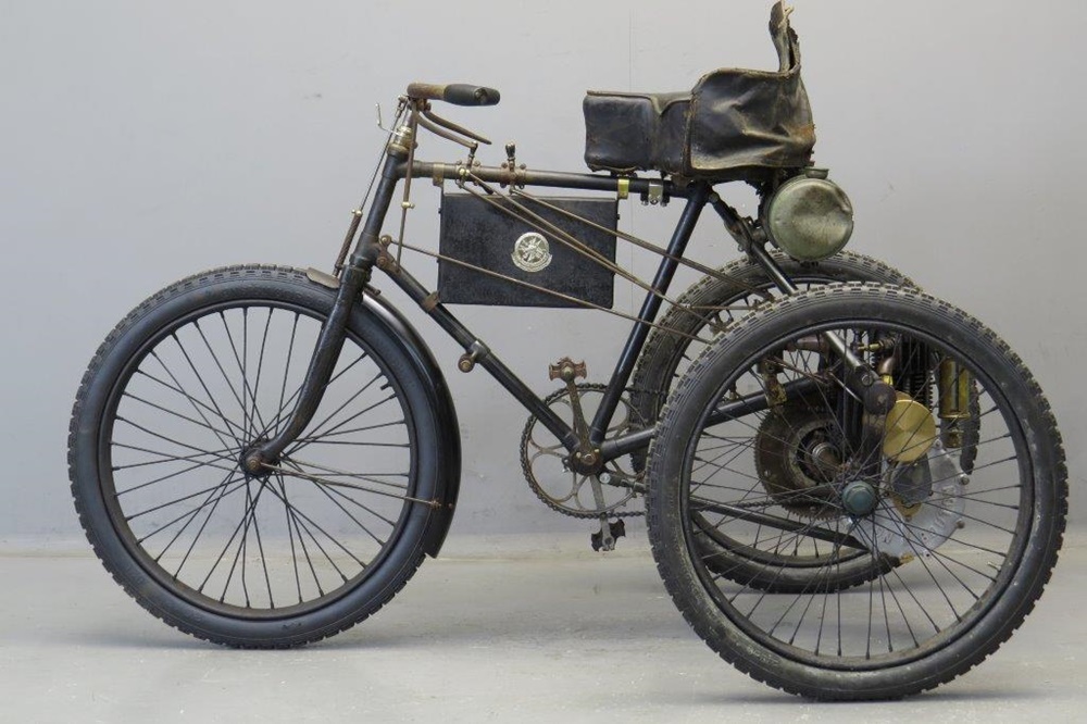 Трицикл Peugeot De Dion 1901