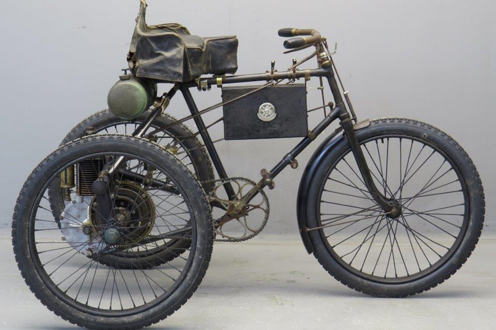 Трицикл Peugeot De Dion 1901