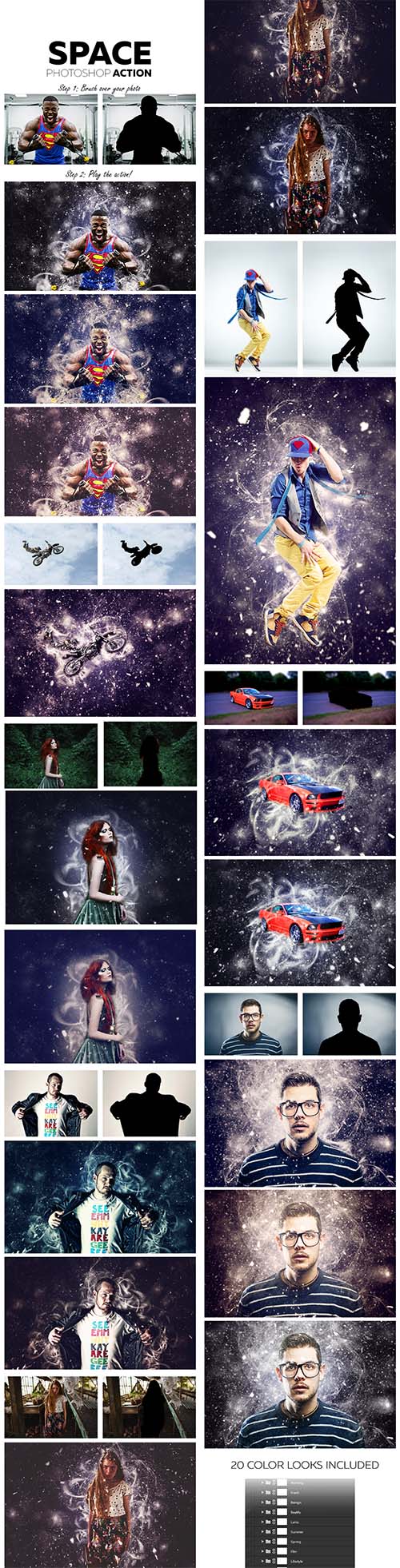GraphicRiver - Space Photoshop Action 12165749