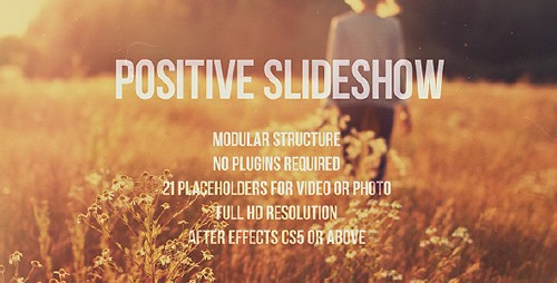 VideoHive - Positive Slideshow 11855267