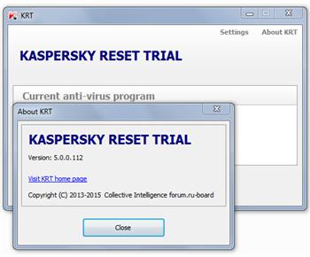 Kaspersky Reset Trial 5.0.0.112