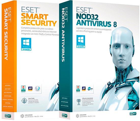 ESET NOD32 Antivirus / Smart Security 8.0.319.1 RePack by KpoJIuK (8-в-1)
