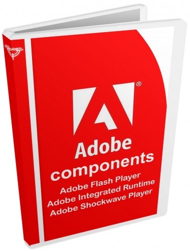Adobe components: Flash Player 18.0.0.232 + AIR 18.0.0.199 + Shockwave Player 12.1.9.160 RePack by D!akov