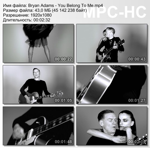 Bryan Adams - You Belong To Me (2015) HD 1080