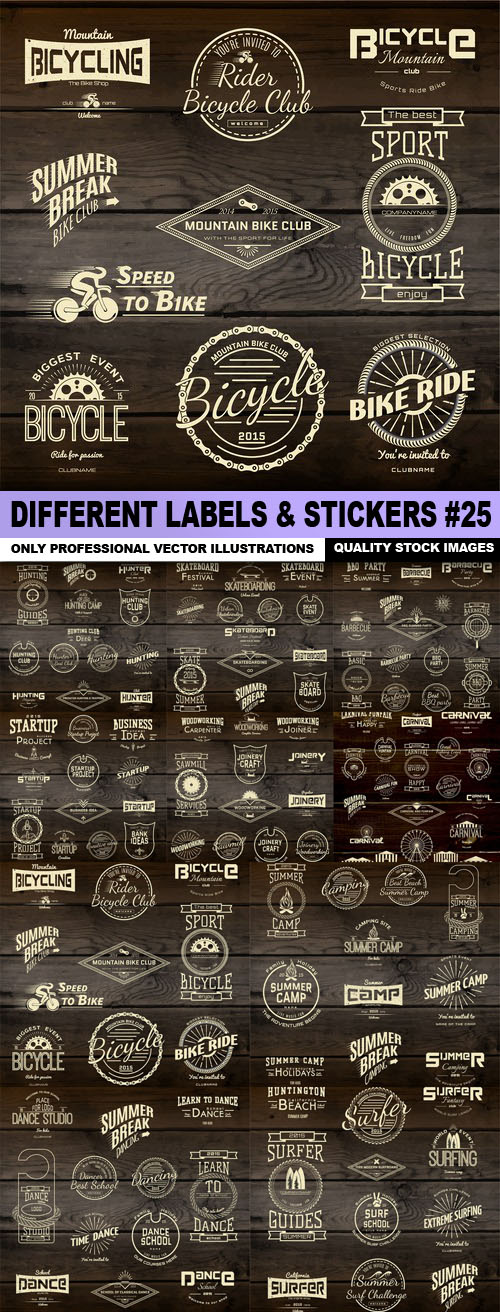 Different Labels & Stickers 25
