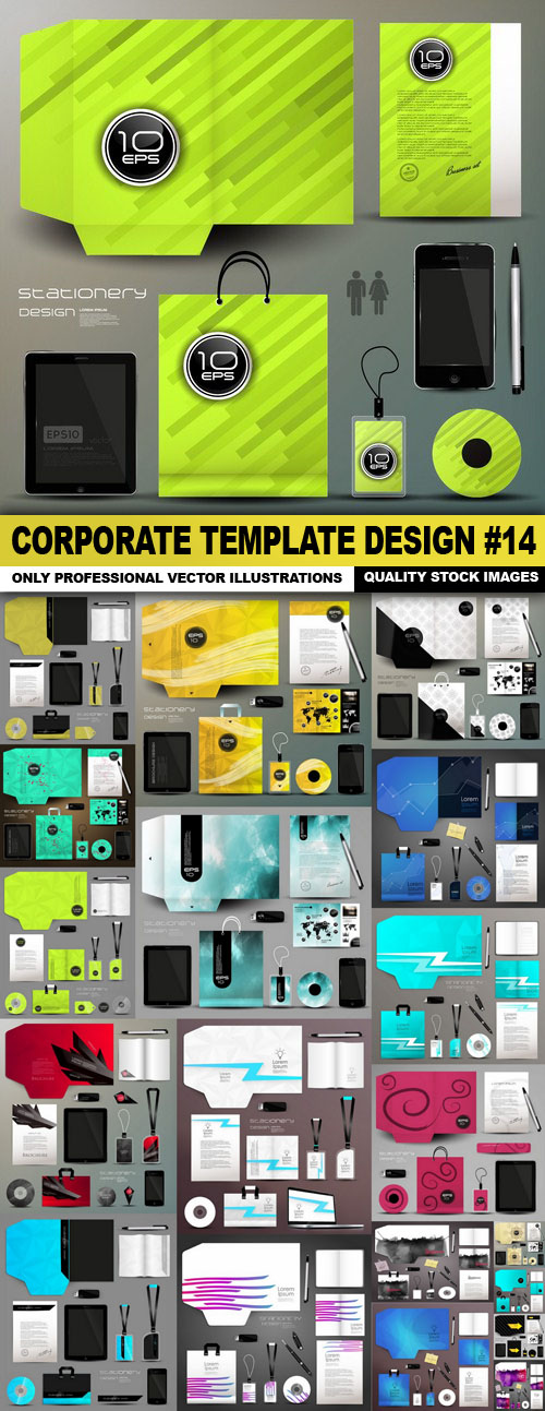 Corporate Template Design 14