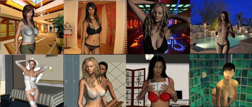    Tlaero / Tlaero Games Collection (Tlaero & Phreaky) [uncen] [2013, 3DCG, ADV, SLG, Flash Simulator, Group Sex, Lesbians, Blowjob, Titfuck, Threesome, Sex Toys] [eng]