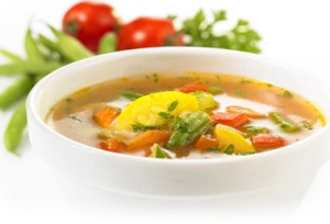 вегетарианский овощной суп