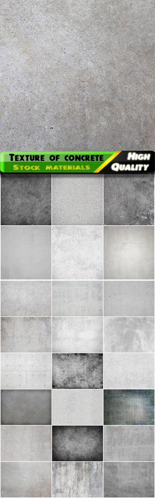 Texture of grungy dark and light gray concrete wall - 25 HQ Jpg
