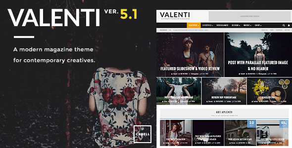 Valenti v5.1.1 - WordPress HD Review Magazine News Theme