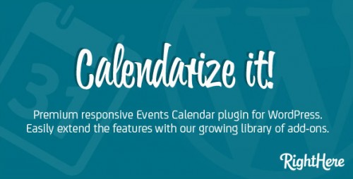Nulled Calendarize it! for WordPress v3.4.9.63724 product image