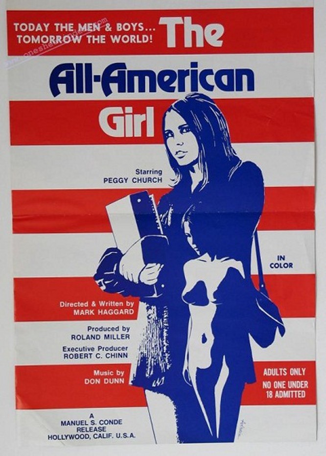 The All-American GirlA.K.A. Danish Flowers /   (Mark Haggard, Markland Productions) [1973 ., SOFTCORE, SEX, BD, ORAL, TEEN, INCEST, VHSRip]
