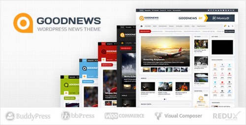 Goodnews v5.8.0.1 - Responsive WordPress News/Magazine pic