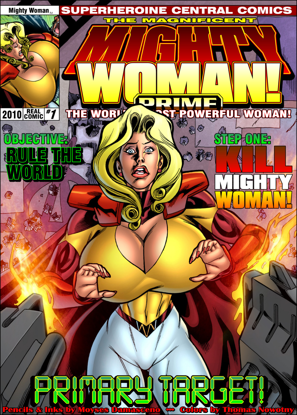 SuperHeroineComixxx - Mighty Woman Prime in Primary Target!